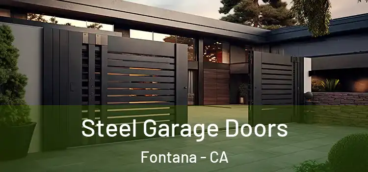 Steel Garage Doors Fontana - CA
